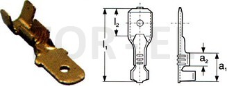 Flachstecker